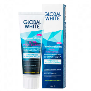 Зубная паста PresiDENT GLOBAL WHITE Total protection экстра 100 г