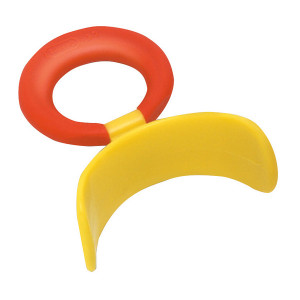 Вестибулярная пластинка MUPPY стандартная, жесткая, SMALL (жёлтая с красным кольцом)